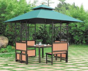 Buy cheap China outdoor gazebo tent pavilion garden flowers Pavilion Lodge Leisure pavilion 1105 product