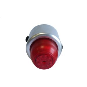 China IP65 Electric Siren LED Strobe Warning Lights 3 Alarm Tones Adjustable on sale
