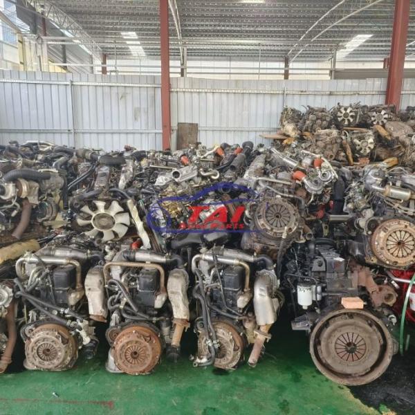 Isuzu Used Complete Engine 4JB1 4JB1T 4JA1 4JA1T 4JH1 Turbo Diesel Engines