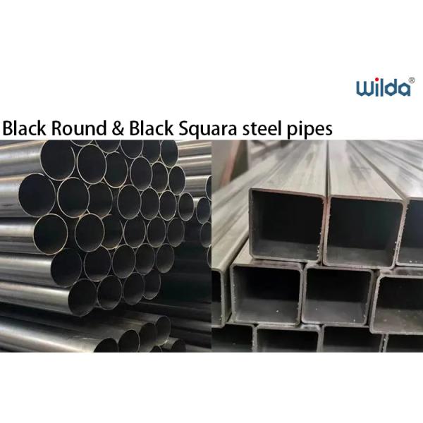 BE PE Perforate ERW Round Steel Tube A53 A106 SS400 0.3mm-5mm