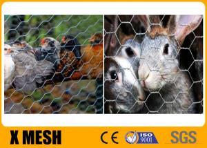 Buy cheap 20 Ga rabbit chicken wire mesh Hexagonal Poultry Netting 3/4 acid proof product