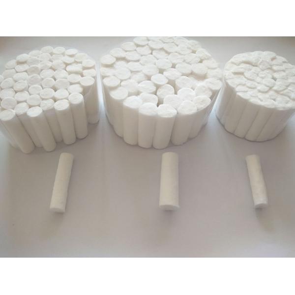 High Purity Soft Cotton Roll Well Packed Reliable Non Linting For Stop Bleeding