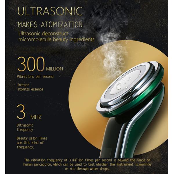 CE Approved Tighten Skin Two Modes Ultrasonic Facial Device