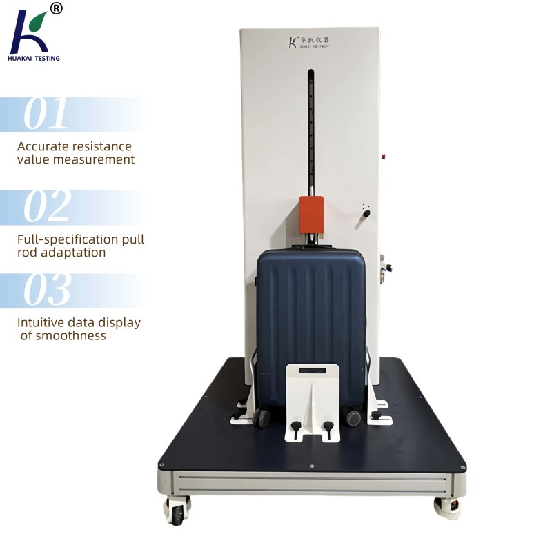 High-Precision Luggage Handle Reciprocating Fatigue Tester, Suitcase Handle Smoothness Tester