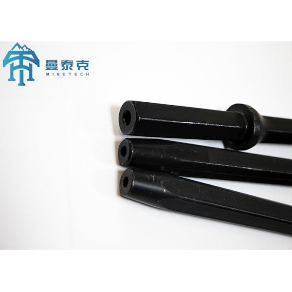 Tapered Tools Hexagonal Drill Rod H25 / H22 Rock Bits Hole Drilling