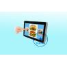 Wifi / 3G 32 Inch Wall Mount LCD Display Infrared Sensor dustproof for sale