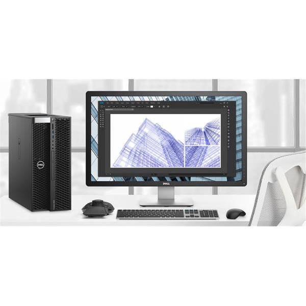 Dell Precision T5820 Xeon W-2223 8G 256G M.2 Desktop Computer with 425W Power Supply