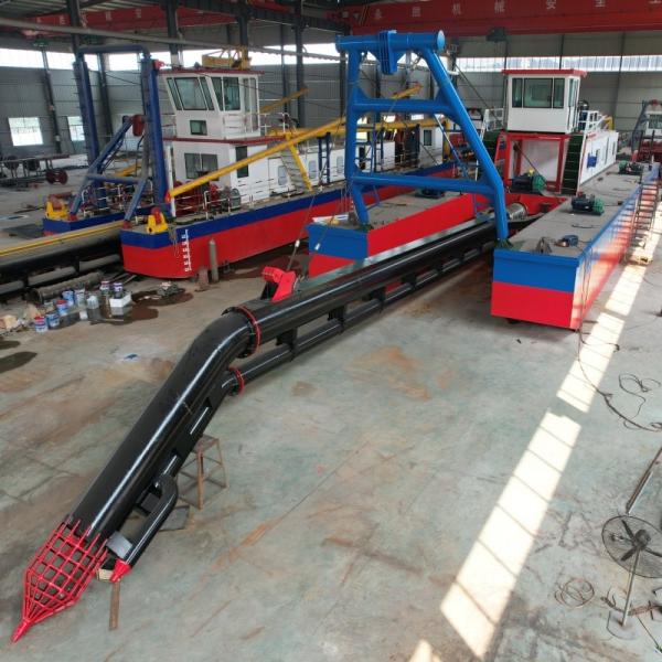 10-inch jet suction dredger with 900m3/h capacity for river dredging
