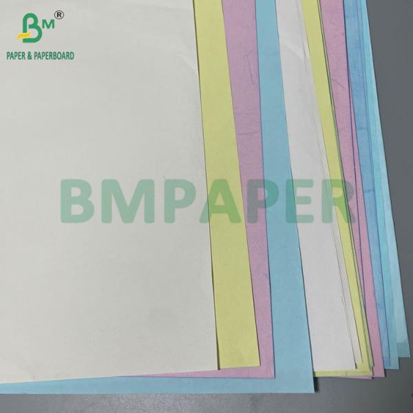 20LB CB White CFB Canary CF Pink Carbonless Paper with Black Image 57CM X 87CM