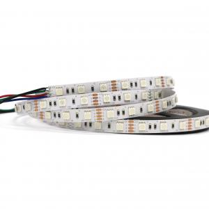 China 120 Chips 5050 RGB LED Strip Lights 20lm Color Changing Led Ribbon on sale
