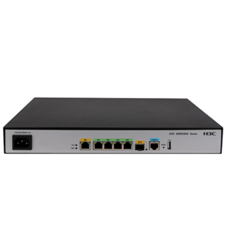 H3C RT-MSR2600-6-X1 Optical Fiber Wifi Router 2WAN 4LAN gigabit enterprise router