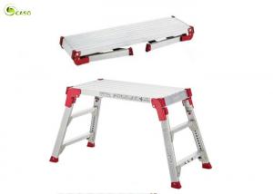 Buy cheap Folding Mobile Car Washing Ladder Aluminium Scaffold Step Creeper Work Bench product