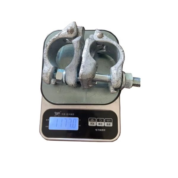 Galvanized Scaffolding Fastener with 5 kN Load Capacity and EN 74 Standard for Secure Construction Coupling