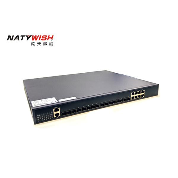 20km - 60km High Integration 8 Port GPON OLT , FTTH 1U 19" GPON Optical Line Terminator