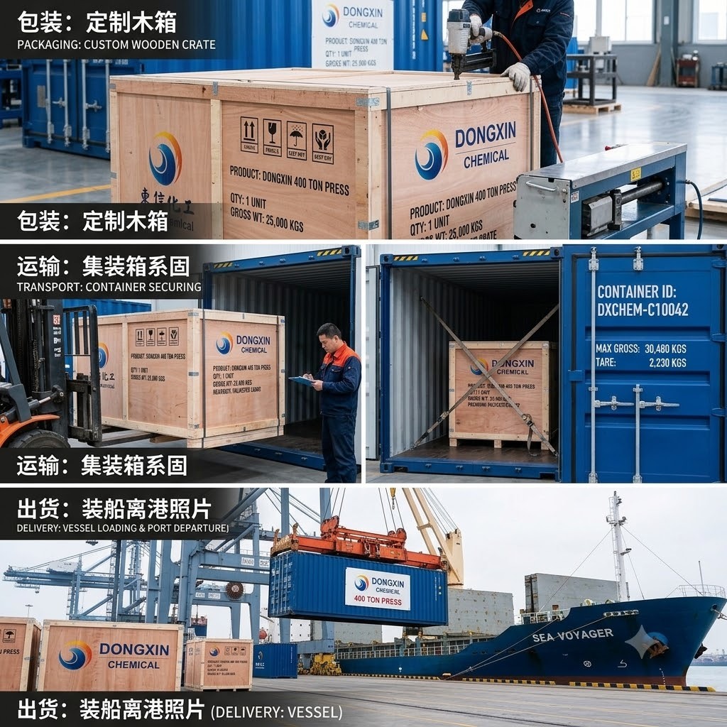 Melamine Dinnerware Hydraulic Press Machine PLC Controlled 400 TON Pressure