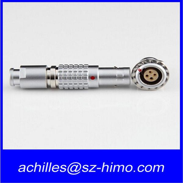 Quality push pull quick release 2pin 3pin 4pin 5pin 6 pin MicroDot to lemo sealed connector for sale