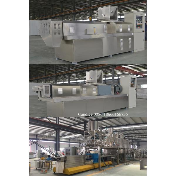 Stainless Steel Pet Food Machine Production Line , Dog Food Extrusion Machine