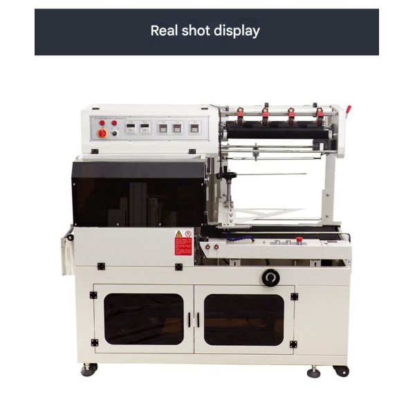 BF450 Fully Automatic Side Sealing Packaging Machine for Plastic Film POF Paper Box with 220V/50-60HZ Power