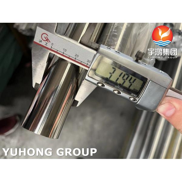 Stainless Steel Welded Tube ASTM A554 TP304 Water Engineering Petrochemical Oil