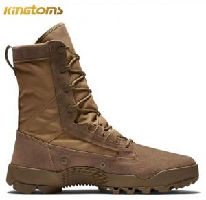 Buy cheap Rubber Outsole Mens Tactical Leather Jungle Boots 8 Collar Military Combat Boots product
