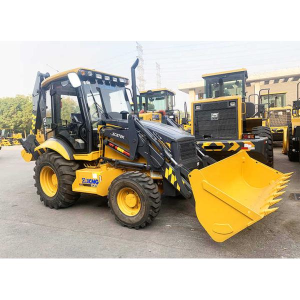 XC870HK XCMG Backhoe Loader Mini Compact 4x4 Farm Tractors With Front End Loaders