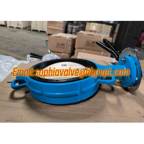 4'' 5K 10K cast iron butterfly valve