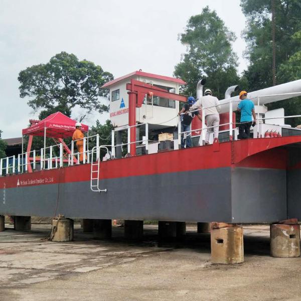 Crown-like Cutter Head Suction Dredge Up To 12 Meters Depth For Versatile Dredging Needs