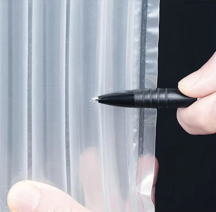 Lot Clear Plastic Air Column Storage Bag for Red Wine Shock Proof Transparent Cushion Packing Pouch