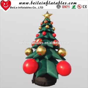 Buy cheap Hot Sale inflatable Christmas Decoration tree with Christmas Ball Jingling Bell product