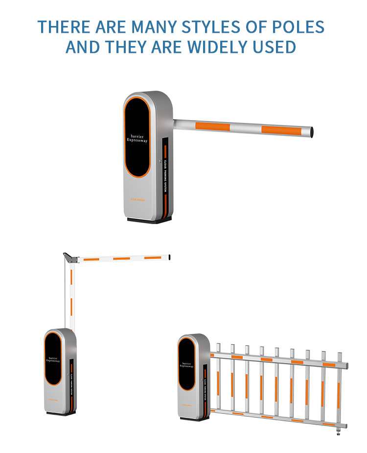 Aluminium Alloy Road Barrier Gate Access Control Anti Tailgating