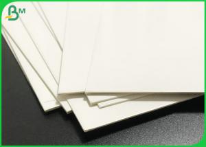Buy cheap C1S One Side Glossy White Cardboard 1mm 1.5mm Duplex Board White Back Sheets product
