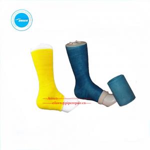 China Water Activated Medical Plaster Cast Bandage Polyurethane Resin Waterproof Fiber casting Orthopedic Fiberglass Cast on sale