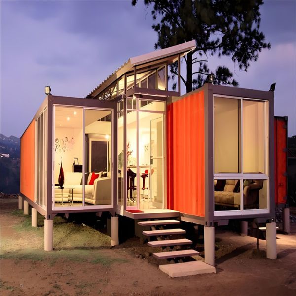 Rapid Assembly Steel Modular Container House For Farmstay Accommodation Temporary Shelter