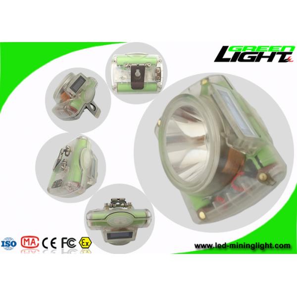 Lightweight Coal LED Mining Light Small Size 13000lux Strong Brightness PC Material