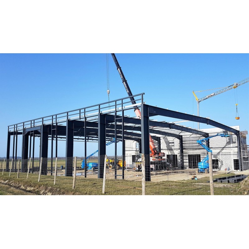 Prefabricated Light Steel Structure Industrial Warehouse For Storage