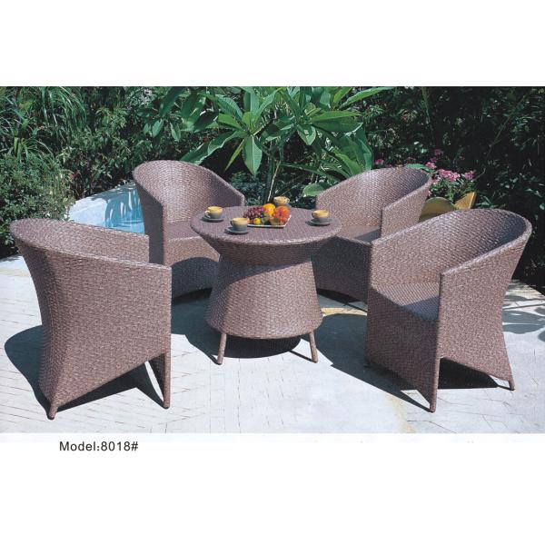 Dark beige color high back set -8018