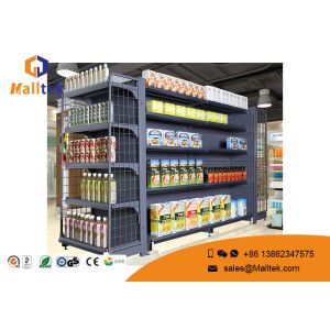 Buy cheap Retail Store Supermarket Gondola Shelving Double Sided Metal Pegboard from wholesalers