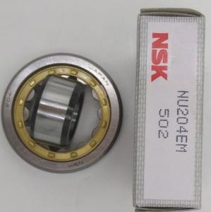 Buy cheap NSK brand NU204 Cylindrical Roller Bearing 20X47X14MM For Reducer Gear Box product