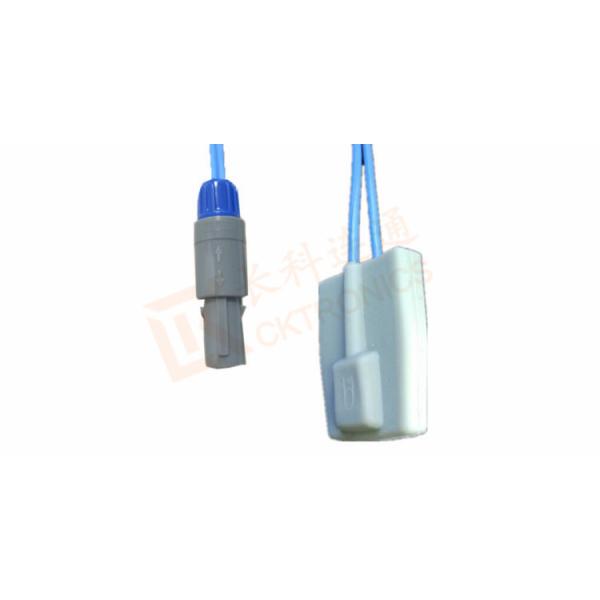 General 7 Pin Reusable Pediatric Spo2 Sensors Silicone Soft Tip