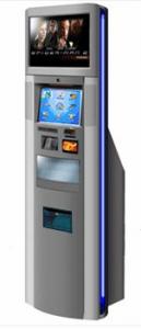 Buy cheap Coin Acceptor, Check Reader and Card printer Lobby Kiosk for Account Inquiry and Transfer product