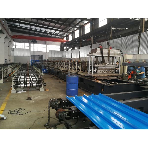 Roofing Floor Deck Making Roll Forming Machine Railway Stainless Steel