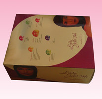 Custom Printed Paper Folded Paperboard Packing Box Company With Lid For Sale