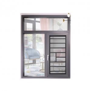 China Hurricane Vinyl Impact Casement Window Door Soundproof Double Glazed on sale
