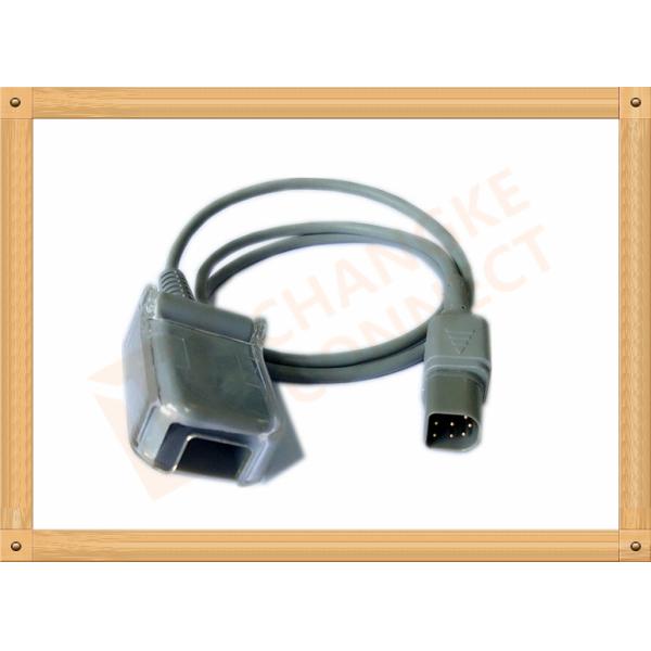 FT20 Telemetry 7 Pin SPO2 Probe Sensor Gray Color With Non Toxic , Anti Interference