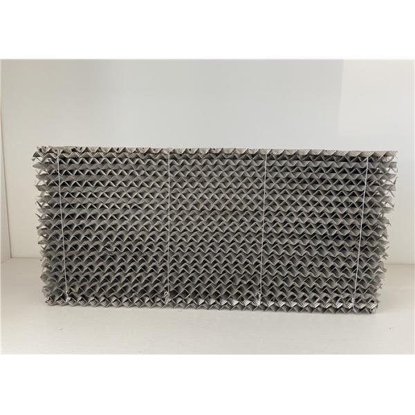 Knitted Wire Mesh Packing In Distillation Column , Structured Packing Column 500Y