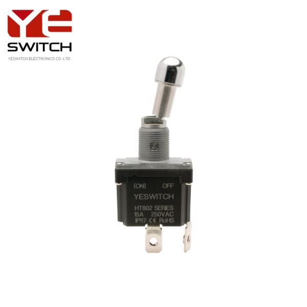 High Current Metal Push Button Toggle Switch For Agricultural Machinery