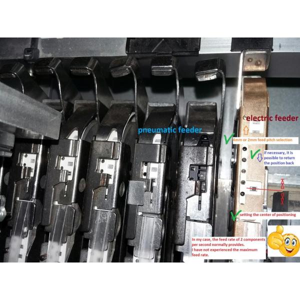 Yamaha Electric Feeder 8 12 16 24mm for DIY Pick and Place Machine , Charmhigh SMT Machine