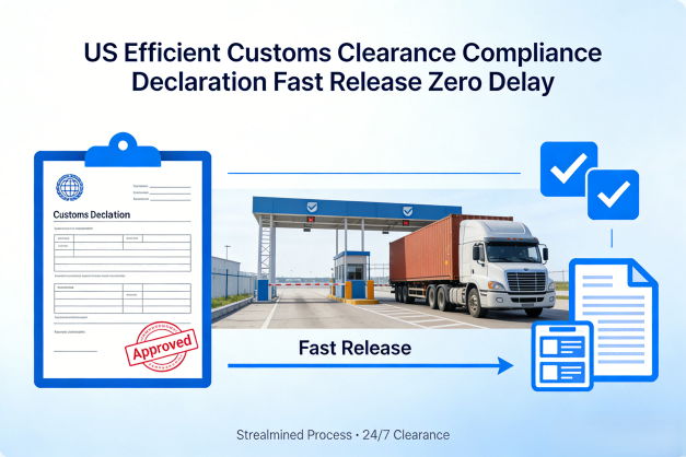 US Efficient Customs Clearance Compliance Declaration Fast Release Zero Delay