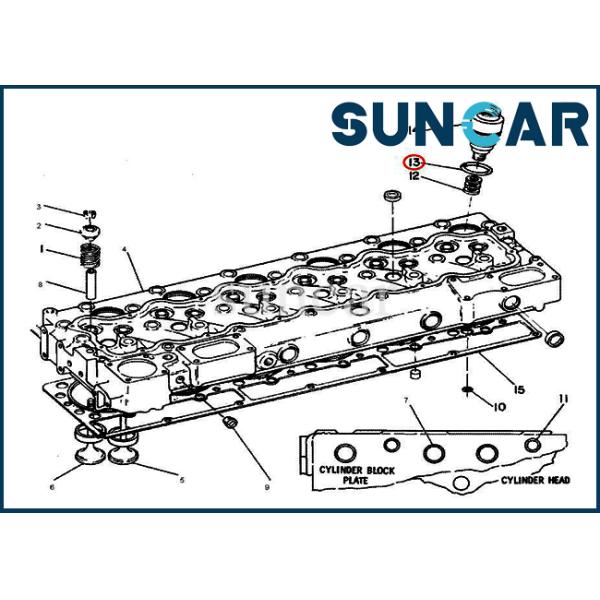 CA7S3206 7S-3206 7S3206 Seal O-ring Chamber For C.A.T