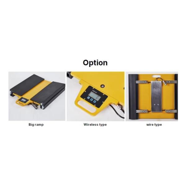 Wireless Dynamic Truck Axle Scales Portable Axle Weighers Customizable